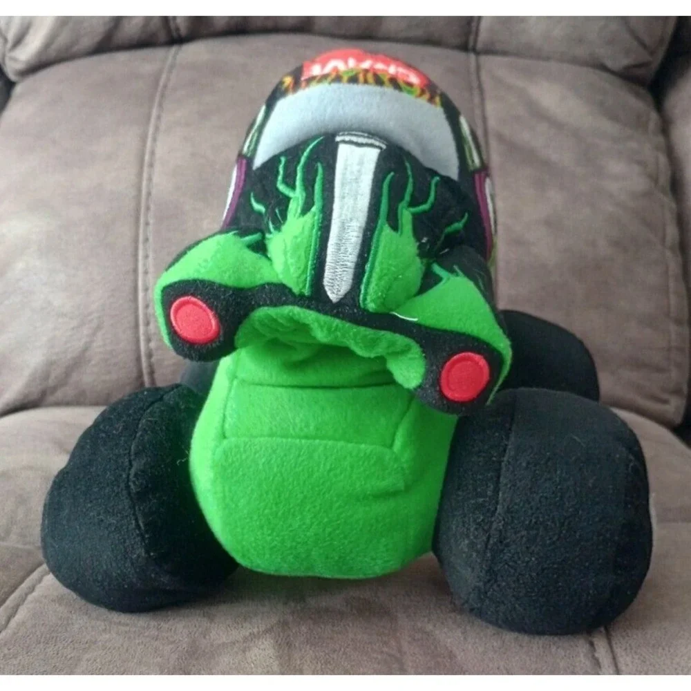 Plush Monster Jam Grave Digger Monster Truck 2013 Feld Motorsports Pillow Buddy